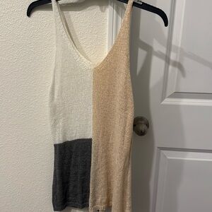 Women’s tricolor tank top
